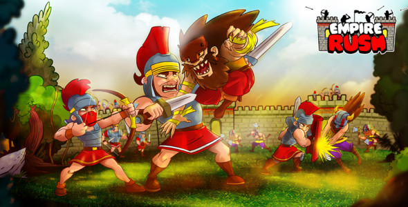 Empire Rush: Rome Wars 4.8.0 Apk + Mod for Android 1 empire rush cover