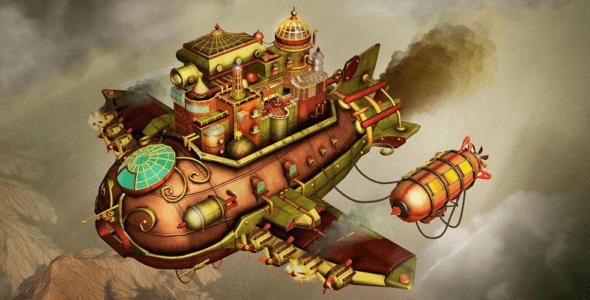 Escape Machine City: Airborne 1.30 Apk + Mod for Android 1 escape machine city airborne cover