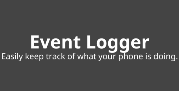 Event Logger PRO – برنامه ذخیره تمام رویداد ها اندروید ! 1.3.3 Apk for Android 1 event logger android cover