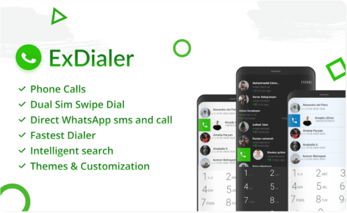 ExDialer – Phone Call Dialer (PREMIUM) 3.8.4 Apk for Android 1