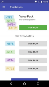 exFAT/NTFS for USB by Paragon  (PRO) 5.0.0.2 Apk + Mod for Android 2