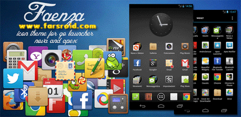 faenza theme for go launcher cover