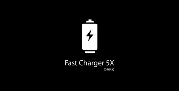 fast charger 5x dark cover