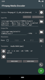 FFmpeg Media Encoder (PREMIUM) 6.0.0.12 Apk for Android 1