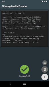 FFmpeg Media Encoder (PREMIUM) 6.0.0.12 Apk for Android 4