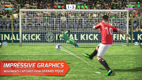 Final Kick: Online Soccer (FULL) 9.2.6 Apk + Mod for Android 1