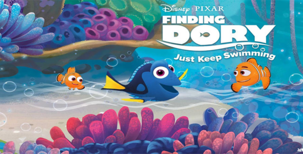 finding dory keep swimming games cover