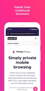 Firefox Focus: No Fuss Browser 133.0.3 Apk for Android 4