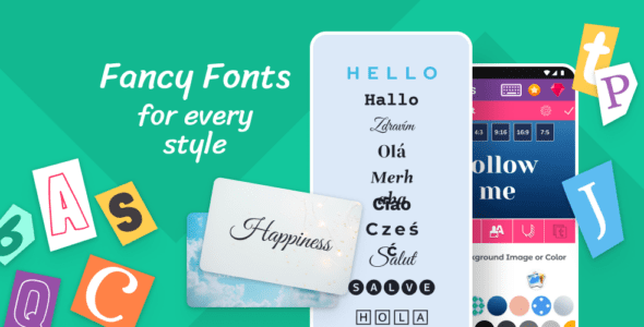 Fonts: Stylish Text Cool Fonts (PREMIUM) 1.8.2 Apk for Android 1 firehawk fonts cover