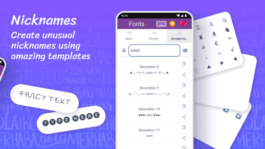 Fonts: Stylish Text Cool Fonts (PREMIUM) 1.8.2 Apk for Android 2