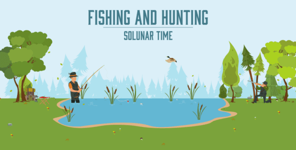 fishing hunting solunar time pro cover