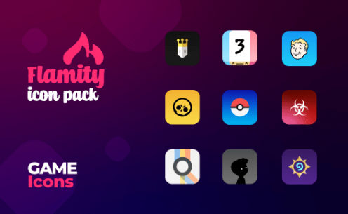 Flamity – Square Gradient Icon Pack 1.3.0 Apk for Android 2