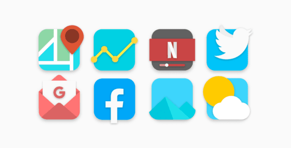 flat evo icon pack cover