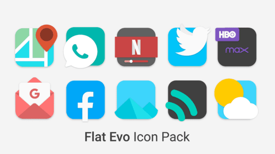 Flat Evo – Icon Pack 6.9 Apk for Android 1