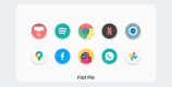 flat pie icon pack cover