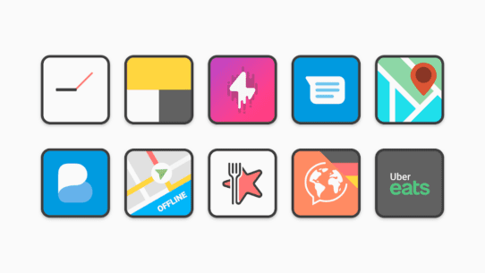 Flat Square – Icon Pack 9.4 Apk for Android 4