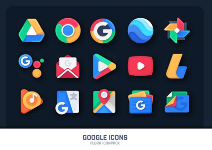 Flora : Material Icon Pack 3.8 Apk for Android 1