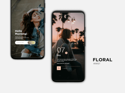 Floral KWGT 9.1 Apk for Android 1