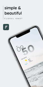 Floral Kwgt 4.4 Apk for Android 3