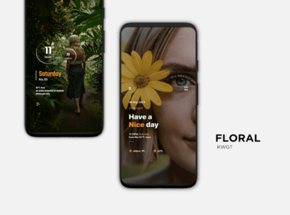 Floral KWGT 9.1 Apk for Android 3