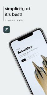 Floral Kwgt 4.4 Apk for Android 4