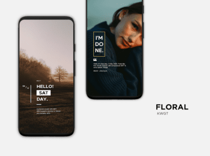 Floral KWGT 9.1 Apk for Android 4