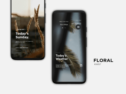 Floral KWGT 9.1 Apk for Android 5
