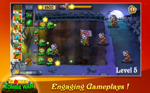 Flower Zombie War 1.6.6 Apk + Mod for Android 2