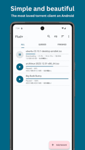 Flud+ 1.11.5.1 Apk + Mod for Android 4