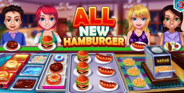 food court fever hamburger 3 cover