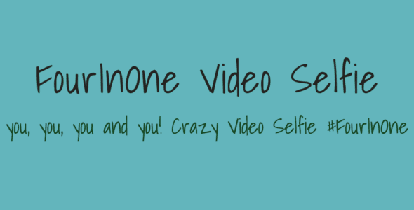 fourinone video selfie cover