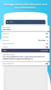 Invoice Generator and Estimate (PRO) 1.16 Apk for Android 5