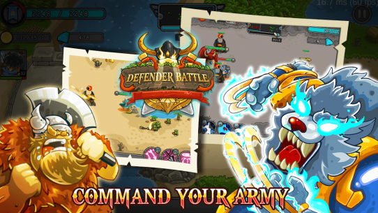 Defender Battle: Hero Kingdom Wars – Strategy Game 1.3 Apk + Mod for Android 4