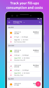 Fuelio-Gas-log-costs-Pro 9.7.1 Apk for Android 3