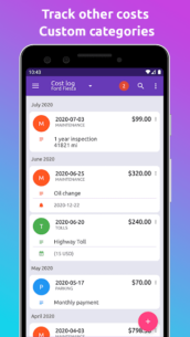 Fuelio-Gas-log-costs-Pro 9.7.1 Apk for Android 4