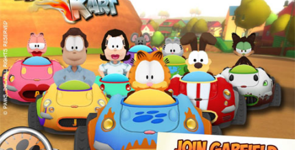 garfield kart cover