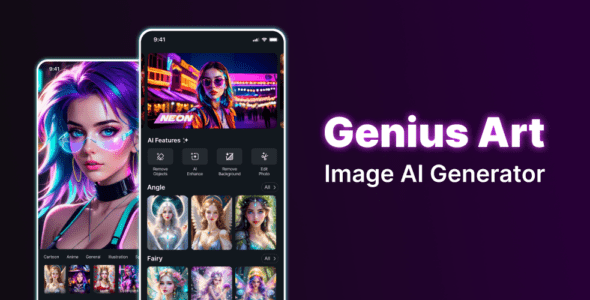 Genius Art: Image AI Generator (PRO) 1.2.4 Apk for Android 1 genius art cover