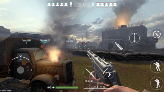 Ghosts of War: Battle Royale WW2 Shooting games 0.2.18 Apk + Data for Android 3