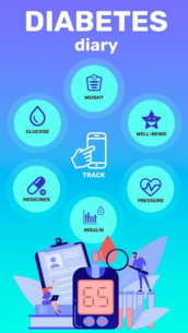 Glucose tracker－Diabetic diary 3.4.6 Apk for Android 1