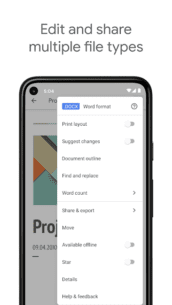 Google Docs 1.24.472.00.90 Apk for Android 4