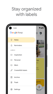 Google Keep – Notes and Lists 5.24.382.02.90 Apk for Android 5