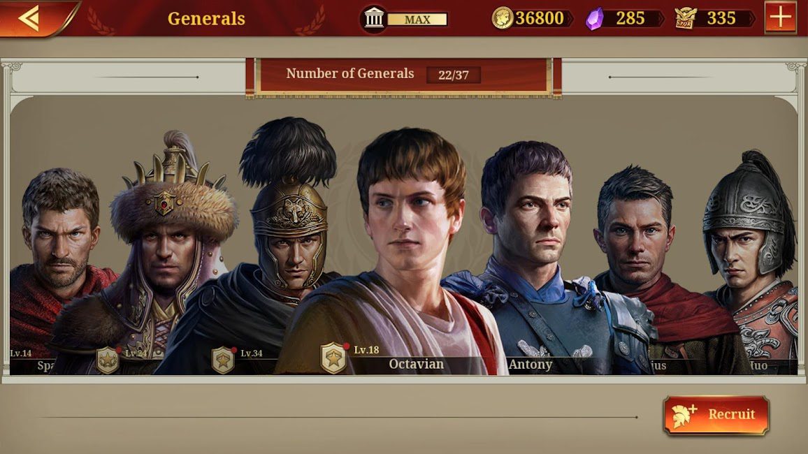 Great Conqueror: Rome War Game 3.1.0 Apk + Mod for Android 4