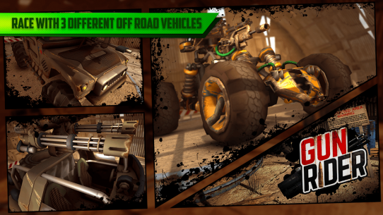 Gun Rider – Racing Shooter 1.5 Apk + Mod for Android 1