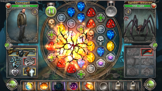 Gunspell – Match 3 Puzzle RPG 1.7.793 Apk + Mod for Android 5