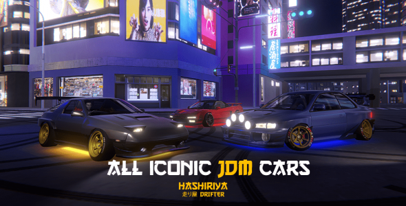 Hashiriya Drifter 2.2.01 Apk + Mod + Data for Android 1 hashiriya drifter cover