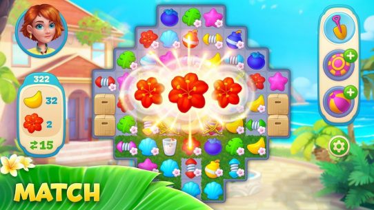 Hawaii Match-3 Mania: Design 1.27.2700 Apk + Mod for Android 2