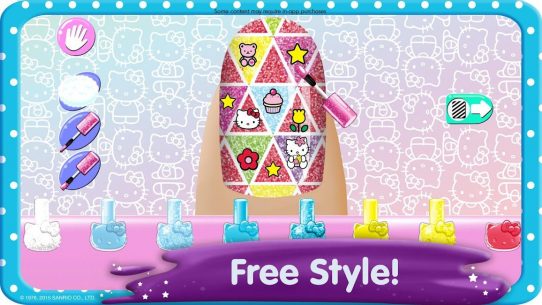 Hello Kitty Nail Salon 1.11 Apk + Mod for Android 2