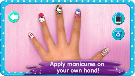 Hello Kitty Nail Salon 1.11 Apk + Mod for Android 4