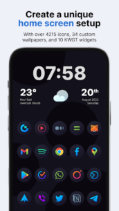 Hera Dark: Circle Icon Pack 6.9.5 Apk for Android 1