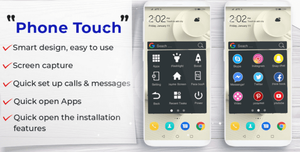 Phone Touch & Assistive Touch & Virtual Home 1.2.0 Apk for Android 1 hone touch assistive touch cover